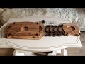 Винный столик/Wood Wine Caddy