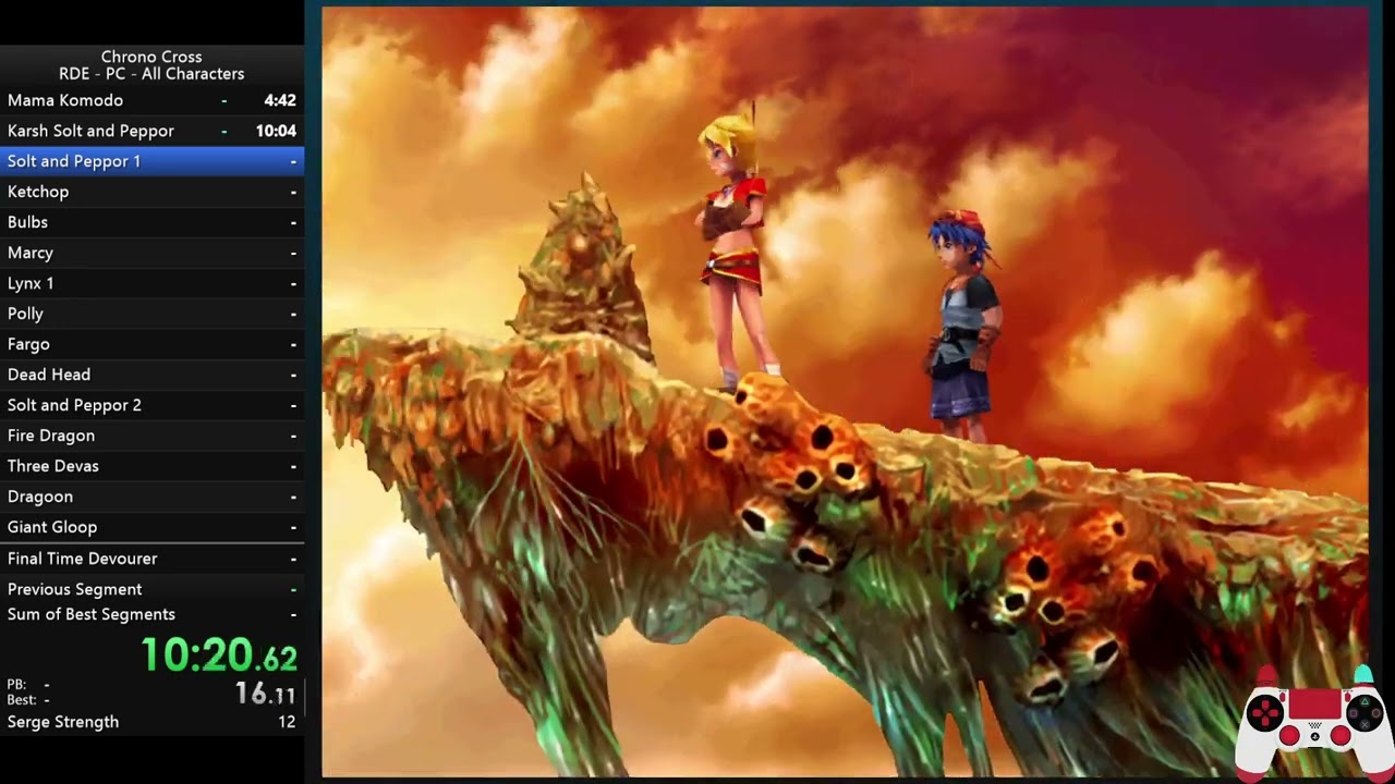 Chrono Cross All Characters Speedrun 