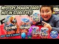 EARLY LOOK AT NEW DRAGAMONZ! MYSTERY EGG SURPRISE OPENING AND CARDS! CAN WE FIND THE RAREST DRAGON!