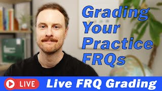 APES FRQ Grading Live Stream 2 (Mon. 5/11/26)