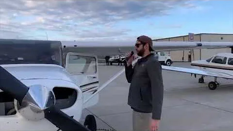 Pilot Magneto Ground Check in a Cessna 172