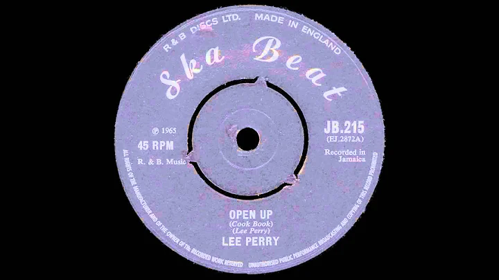 Open Up (Cook Book) "Lee Perry" Ska Beat-JB215A 28...