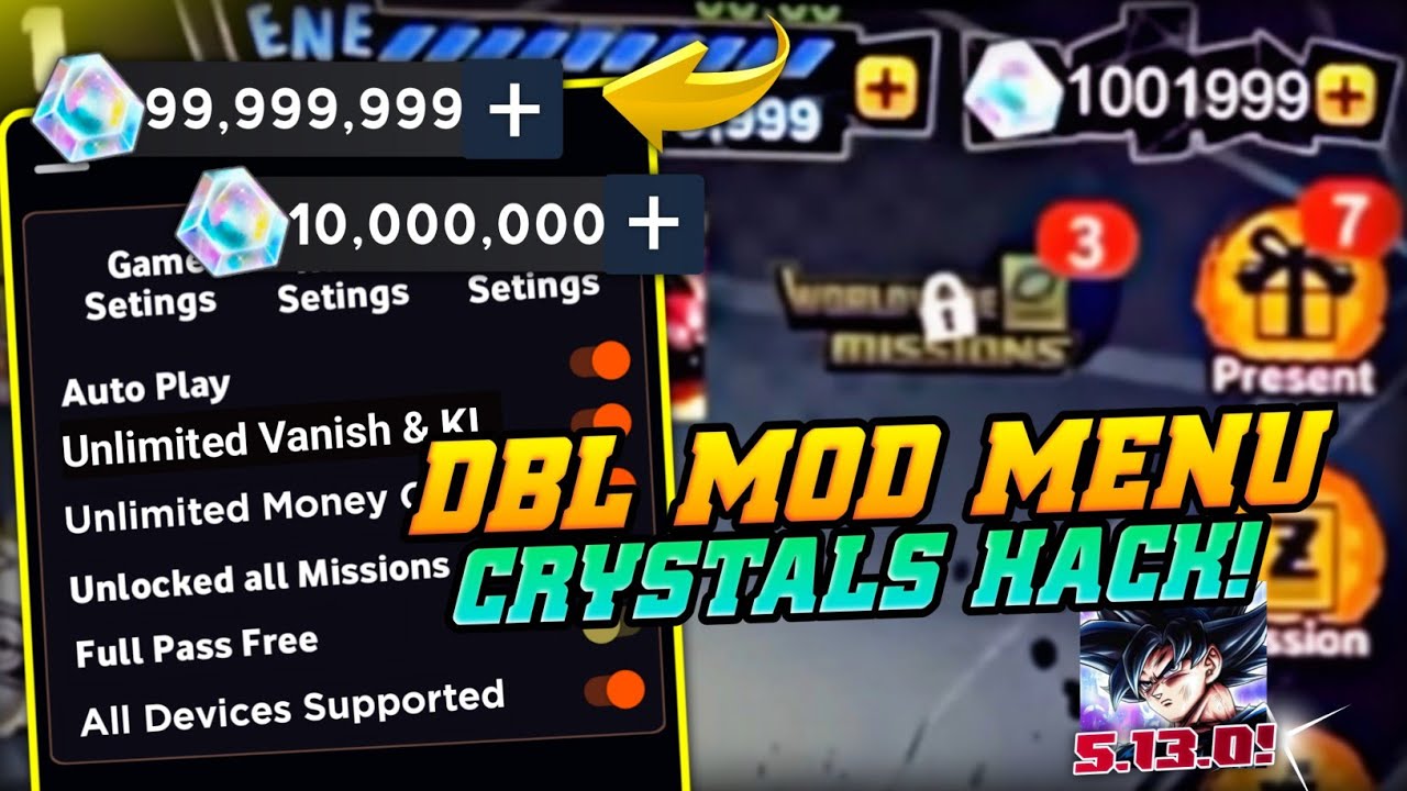 Dragon Ball Legends v5.13.0 HACK/MOD (VIP Unlimited Crystals, Money ...