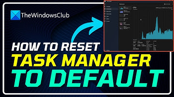 How to RESET Task Manager to DEFAULT || Set Default Task Manager [WINDOWS 11/10]