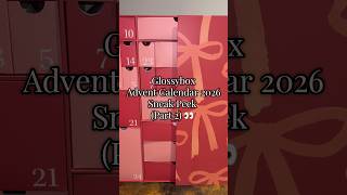 Glossybox Advent Calendar 2026 (Sneak Peek no.2) 🤍 #glossyboxuk #adventcalendar #fragrance #beauty