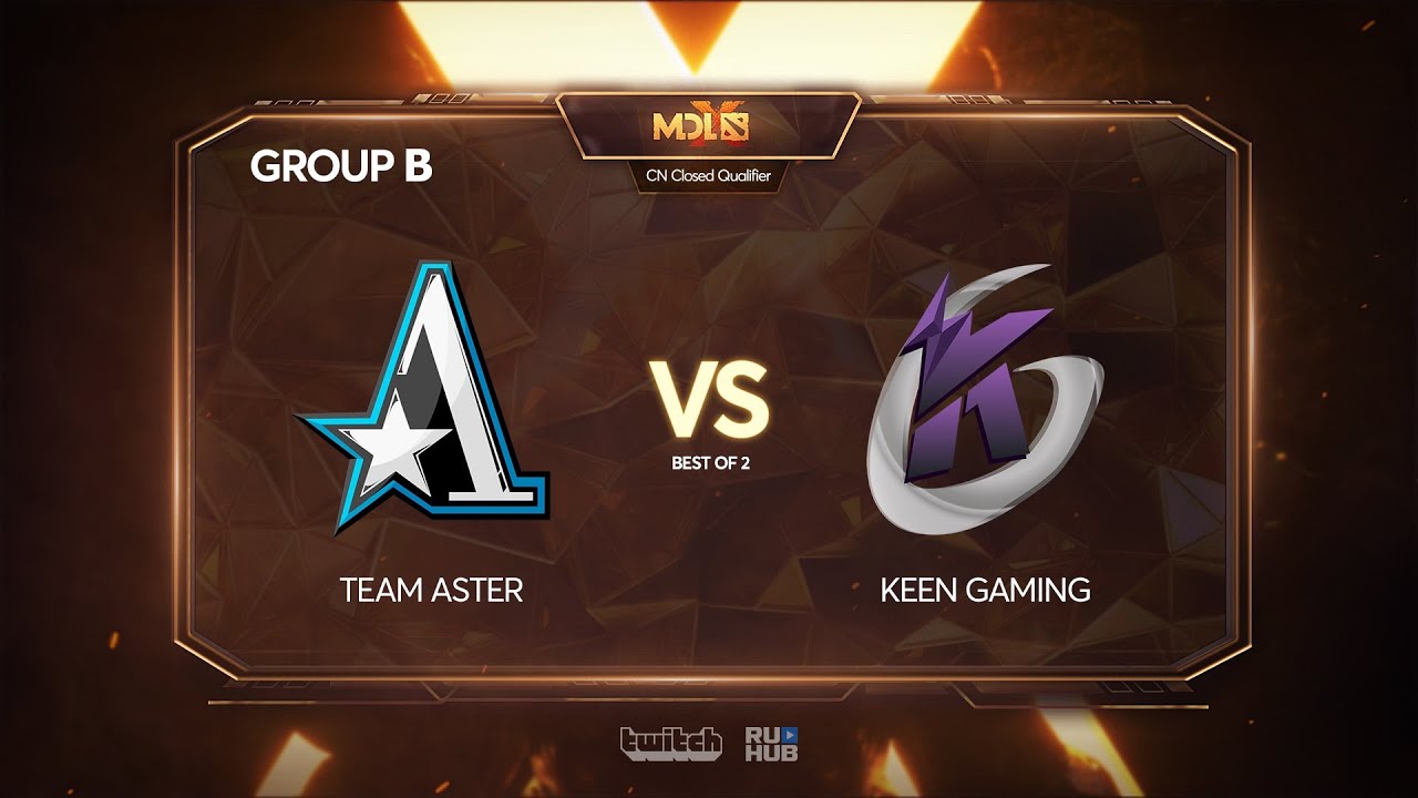Team Aster vs Keen Gaming, MDL Chengdu Major Qualifier, bo2, game 2 [Adekvat]