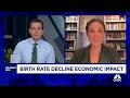 Americas shrinking population economic impact of falling us birth rate