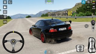 POLİS BMW COUPE E46 M-SPORT CAR SÜRÜŞ SİMULATOR ARABA SÜRÜŞ OYUN | CAR PARKİNG 3D  screenshot 2