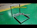 #(One Piece Frame)SS Air filter frame/Galvanized U profile/Fire Damper Frame roll forming machine