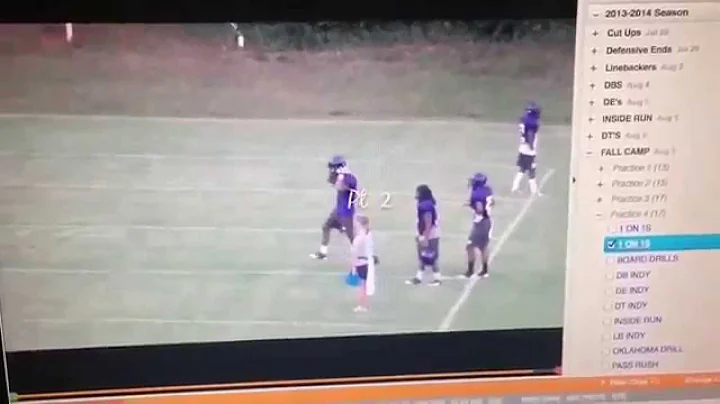 Anthony Kincade Freshman Year- 1 on 1's