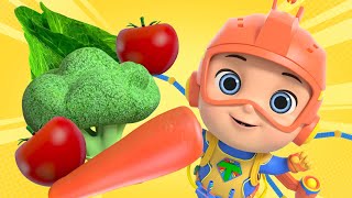 Vegetables Song, Healthy Eating and Preschool Rhymes for Children