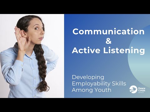 კომუნიკაცია და აქტიური მოსმენა / Communication and Active Listening