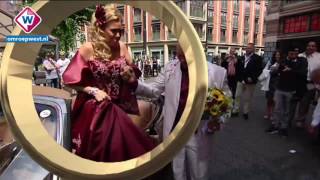 John Medley en zijn Mijntje zijn een jaar getrouwd. Bekijk hier een terugblik op hun grote dag!