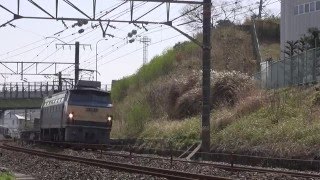 ゼロロク稼働機最若番EF66-21号機 1097レ 新居町・鷲津