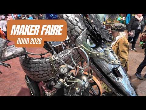 Maker Faire Ruhr 2026 – Hat es sich gelohnt? 😬