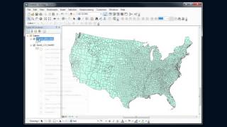 ArcMap - Basic map symbology #1 - Choropleth map