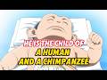 He is the child of a human and an ape#anime #animerecommendations #animeedit