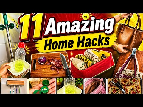 11 Amazing Low Cost Home Organization Ideas| Daily Home Hacks| Budget Friendly Kitchen Organization  thumbnail