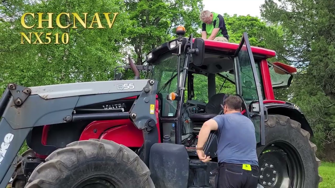 Automaattiohjauksen asennus vanhaan Valtraan