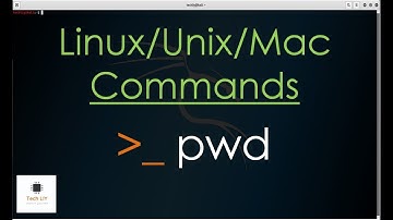 pwd command in Unix/Linux