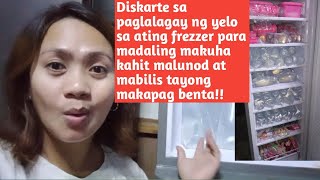 Diskarte para sa laging nalulunod na yelo at diskarte rin para mas mapabilis tayong makabenta