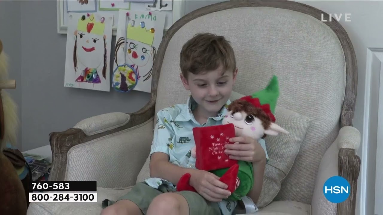 Land of Play Storytelling Elf Animated Plush