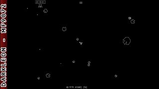 Asteroids © 1979 Atari - Arcade Gameplay
