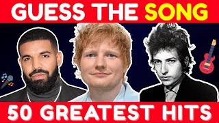 Download Lagu GUESS THE 50 BEST HITS OF ALL TIME 🎶 🎸 | Song Quiz MP3