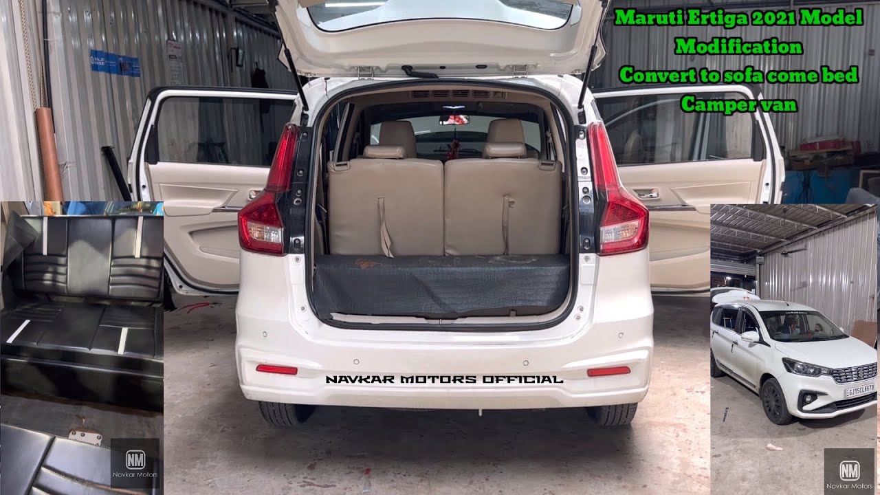 Maruti ertiga 2021 Model convert to sofa come bed by Navkar
