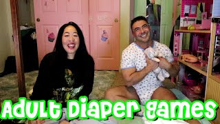 Adult Baby Diaper Party Game ideas!