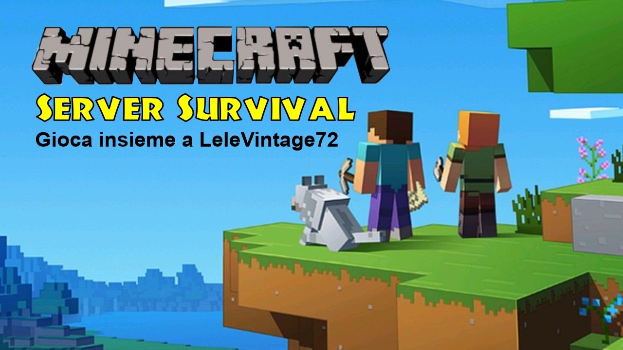 Server gratis MC Survival java e bedrock con LV72 S01E55 #live # ...
