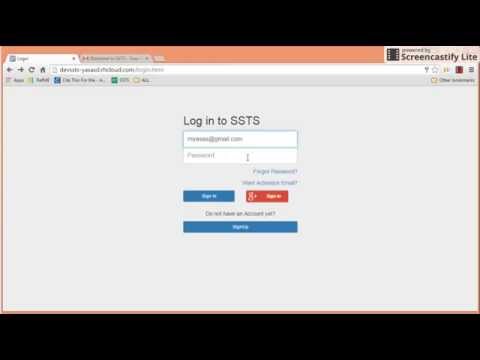 SSTS - How to Registration and Login