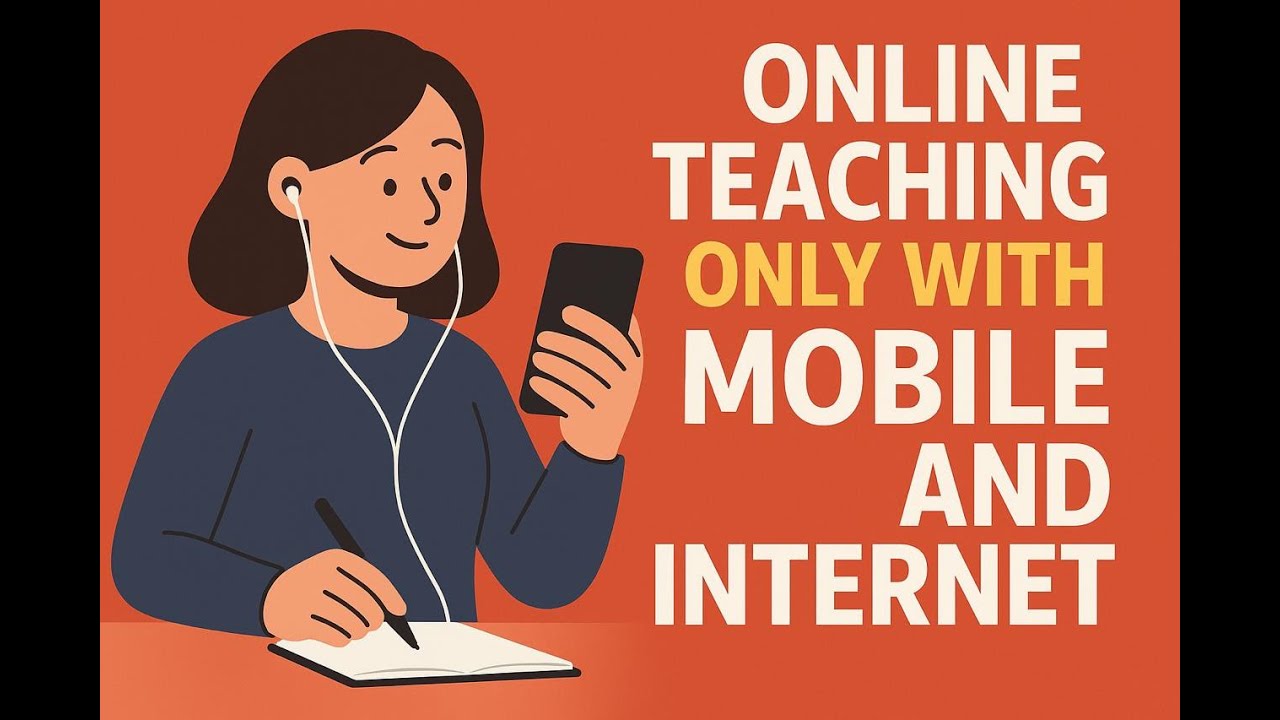 Start Online Teaching from Home | Earn with Just Mobile & Internet 💻📱 ...