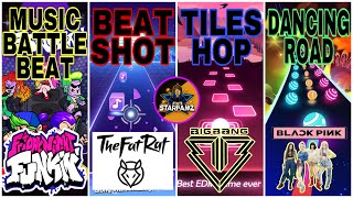 FNFMusicBattleBeat/Spookez VS BeatShot/Monody VS TilesHop/BangBangBang VS DancingRoad/HowYouLikeThat screenshot 1