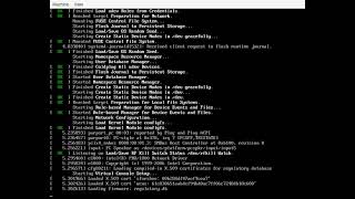 Booting the experimental Gentoo qcow2 disk image