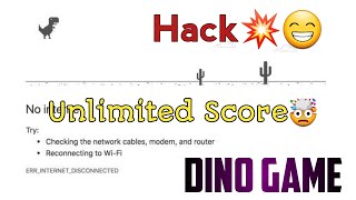Hack Dino Game for Unlimited Score screenshot 3