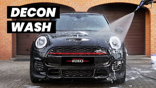 Mini Cooper JCW Decon Wash - Exterior Auto Detailing (Pt 1)