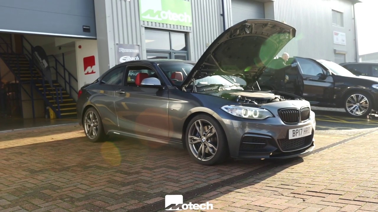 BMW M240i cat back non res Remus Exhaust , Pipercross intake Loud !
