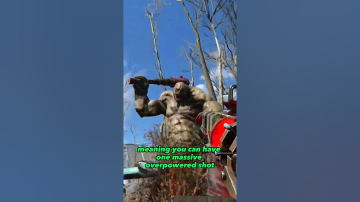 The STRONGEST Weapon in Fallout 4 is...