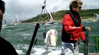 Round the Island Race 2016 hitting 20 knots down waves / terrifying yet brilliant