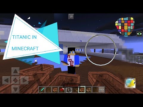 FOUND TITANIC IN MINECRAFT!!