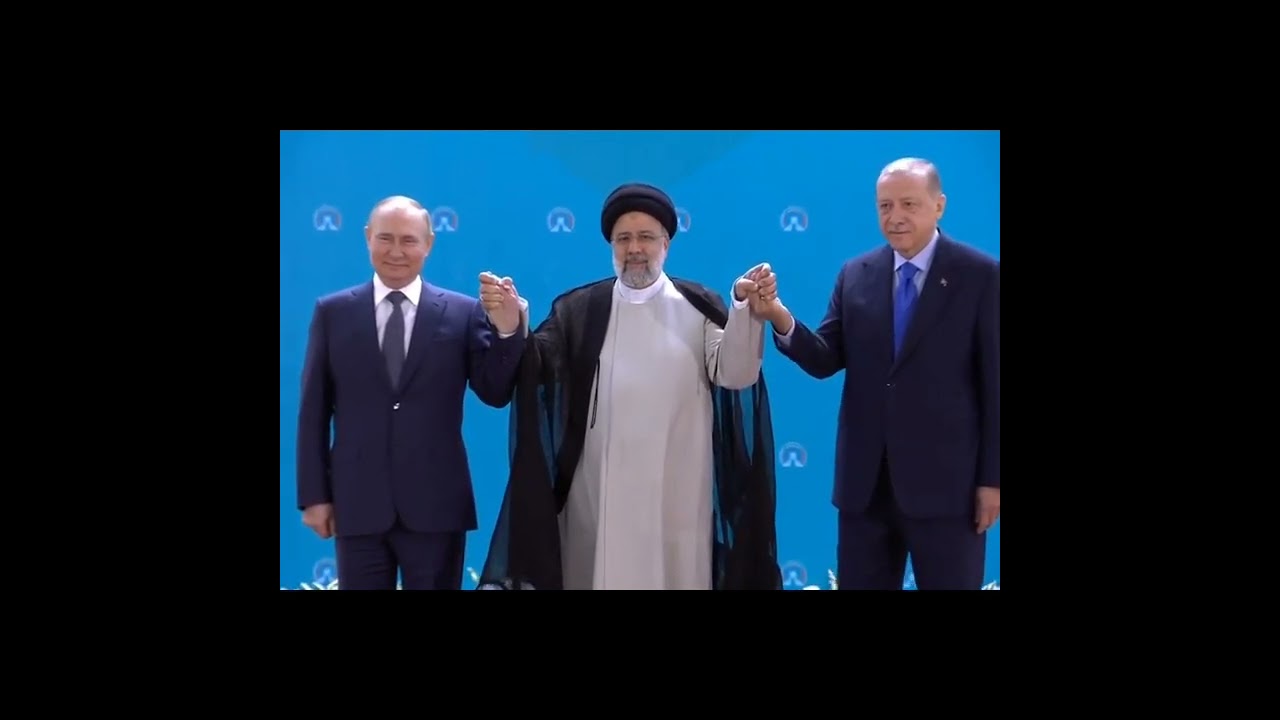 🇷🇺Trilateral talks between the leaders of Russia, Iran and Turkey have begun.