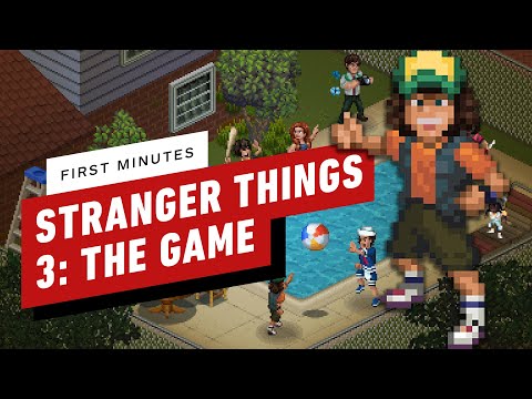 The First 15 Minutes of Stranger Things 3: The Game Gameplay