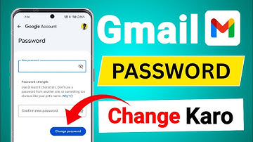 How To Change Gmail Password | Change Gmail Password | Gmail Password Change