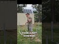 Quickest Solar Panel Install Ever! (With a catch)