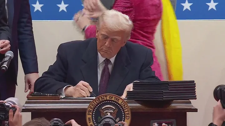Trump signs slew of executive orders on Day 1