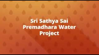 Sri Sathya Sai Seva Organisations, India  - Water project
