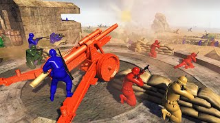 All ARMY MEN Armies BEACH DEFENSE! - Men of War: Army Men Mod Battle Simulator