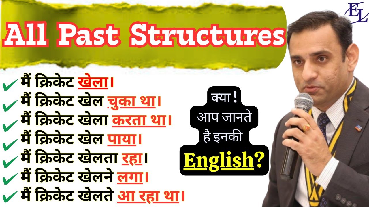 All  Powerful Past Structures in English | Spoken English #englishlingualokesh