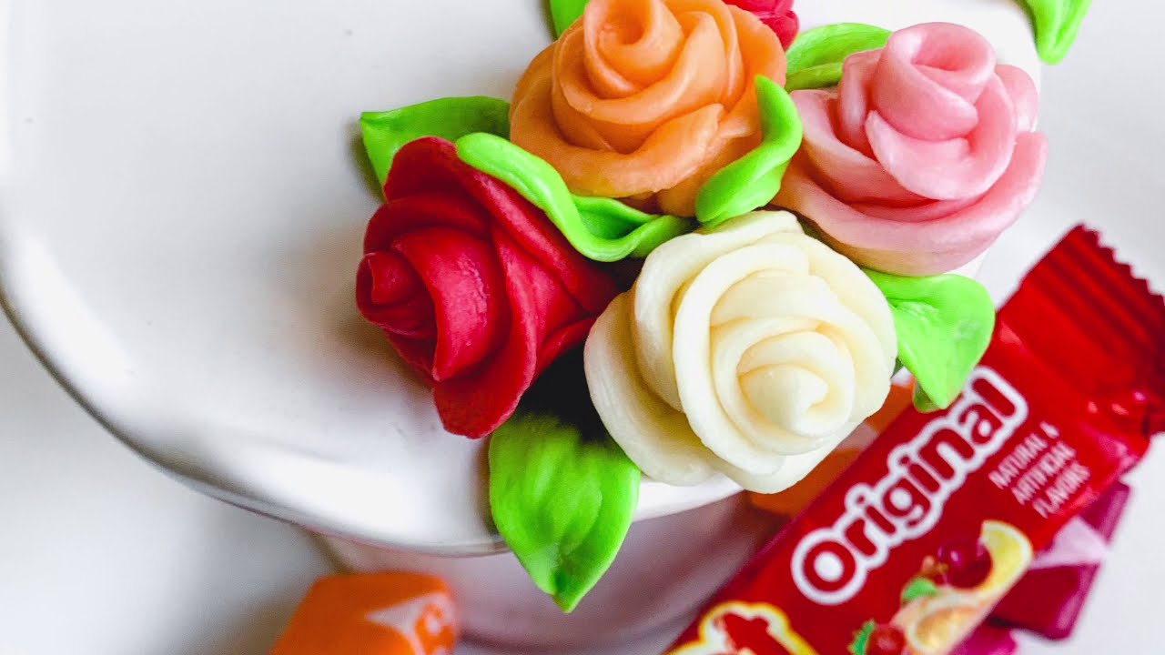 Starburst Candy Flowers YouTube